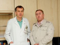 Профессор Ранггер и руководитель компании "Феникс Сервис" Р. Гельфенбаум